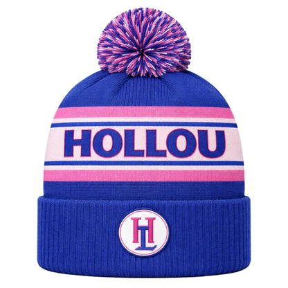 Black Hollou Sports Bobble Hat