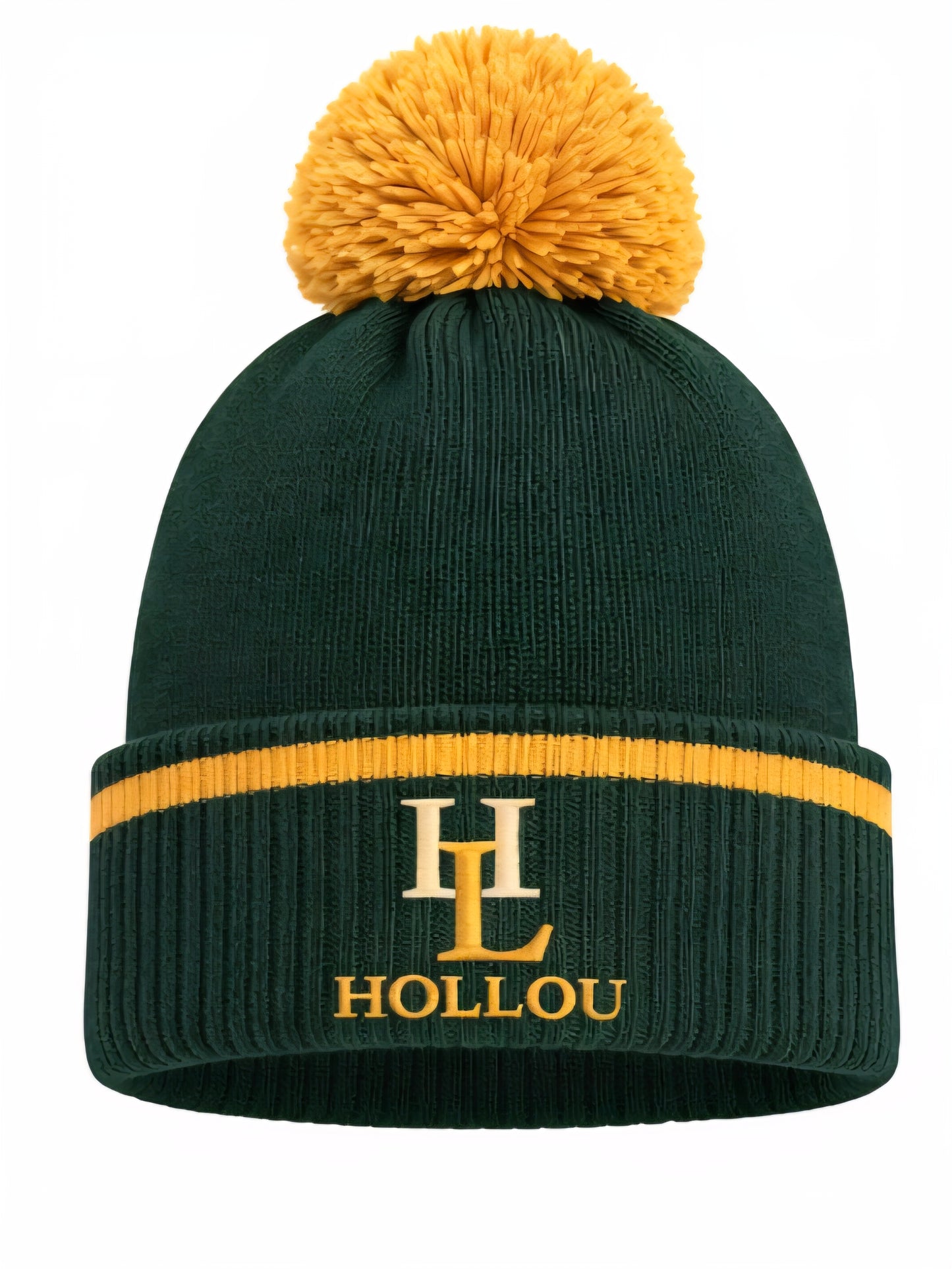 Hollou Sports Bobble Hat Black