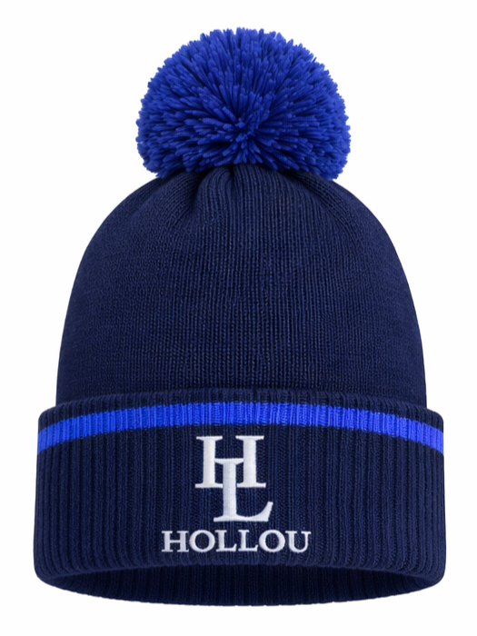 Hollou Sports Bobble Hat Black