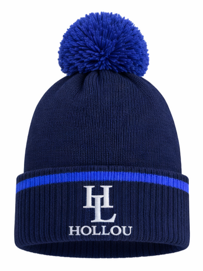 Hollou Sports Bobble Hat Black