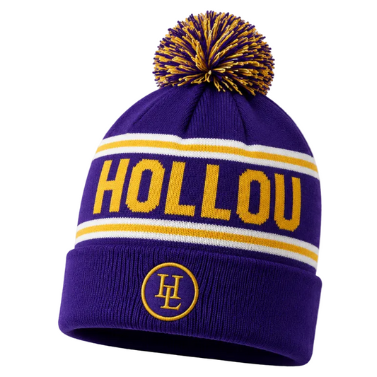 Hollou Legacy Purple/Gold bobble hats