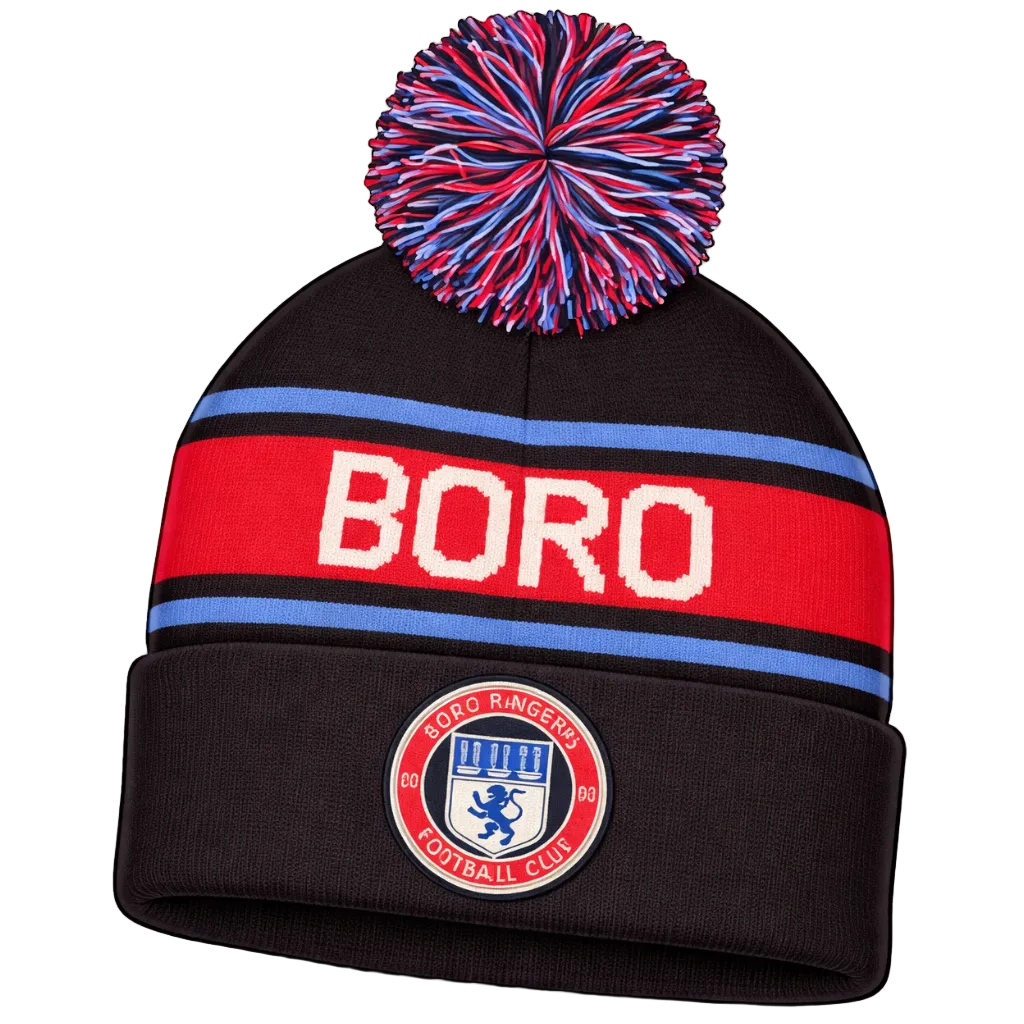 Boro Rangers bobble hats