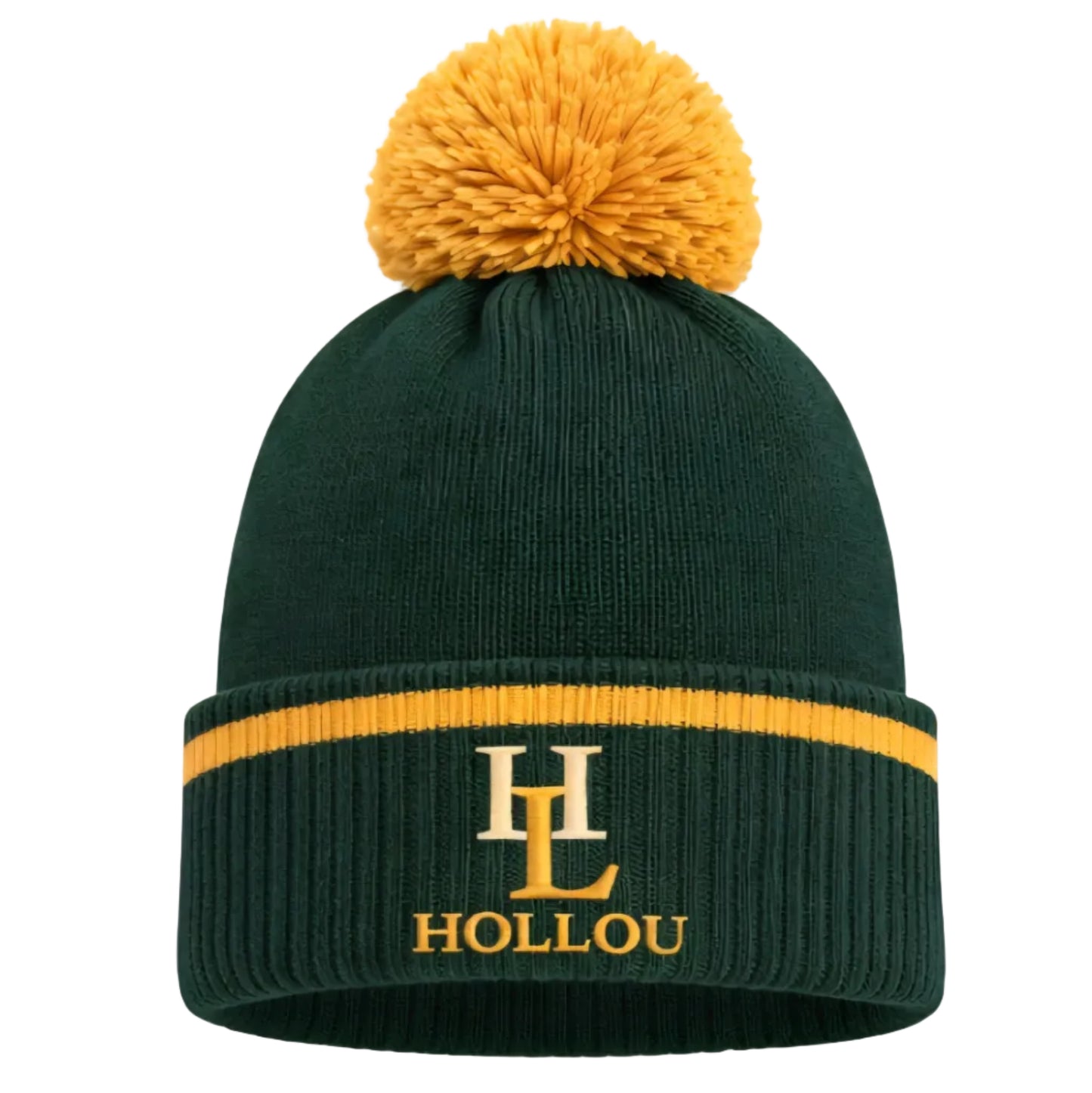Hollou Sports Bobble Hat White