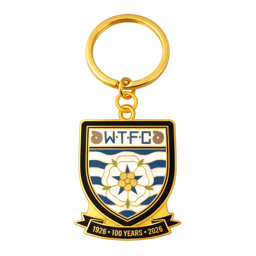 Whitby Town centuary Keyring