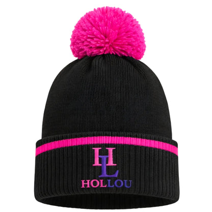 Hollou Sports Bobble Hat Black