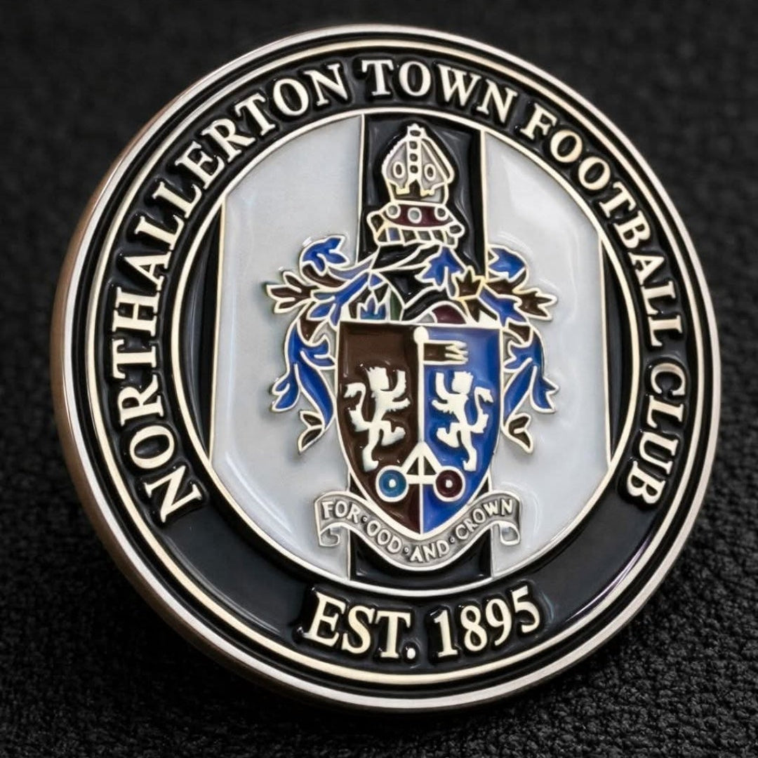 Northallerton pin badge